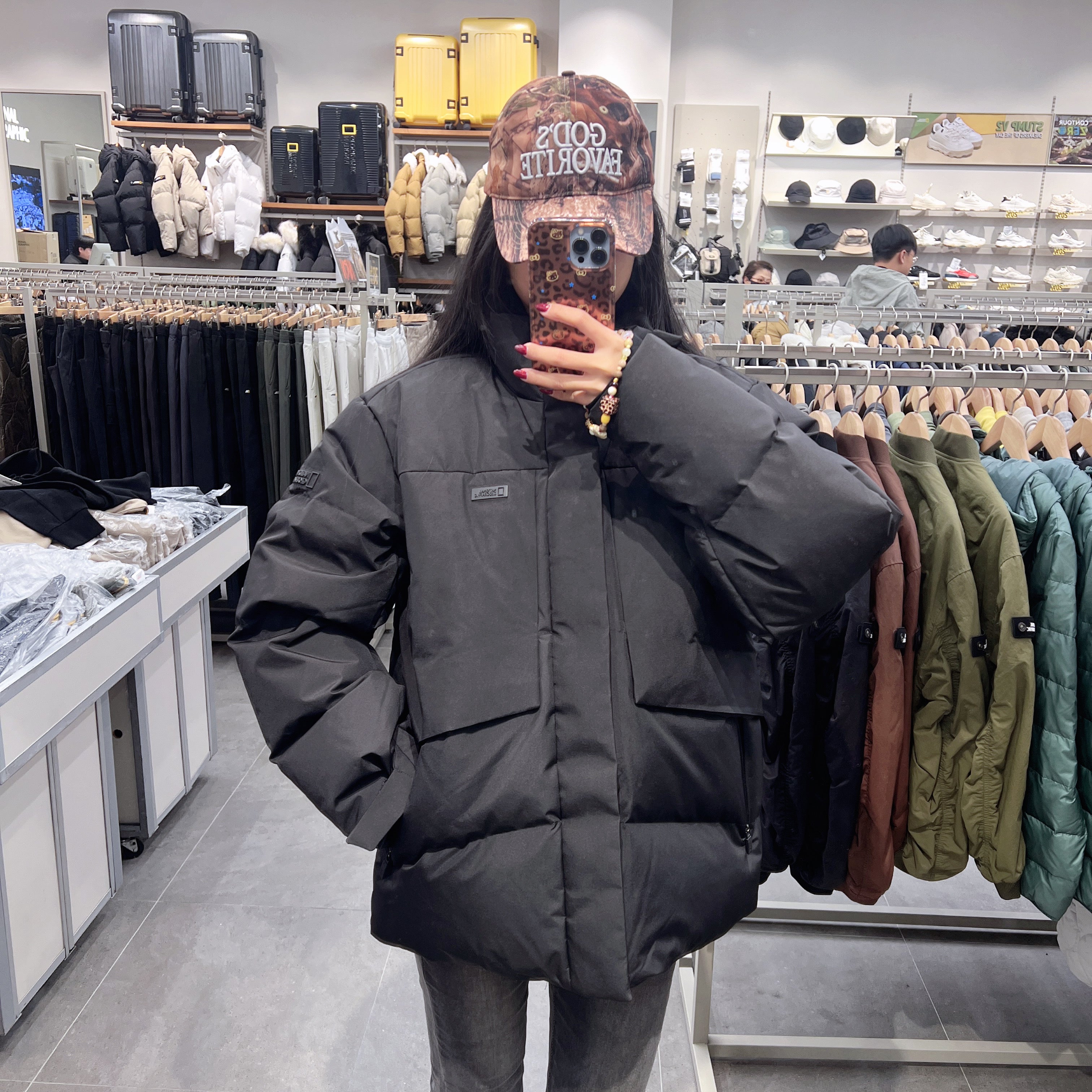 韓國 National Geographic Atlas Windstopper Short-Length Goose Down Jumper (鵝絨)【NG197】