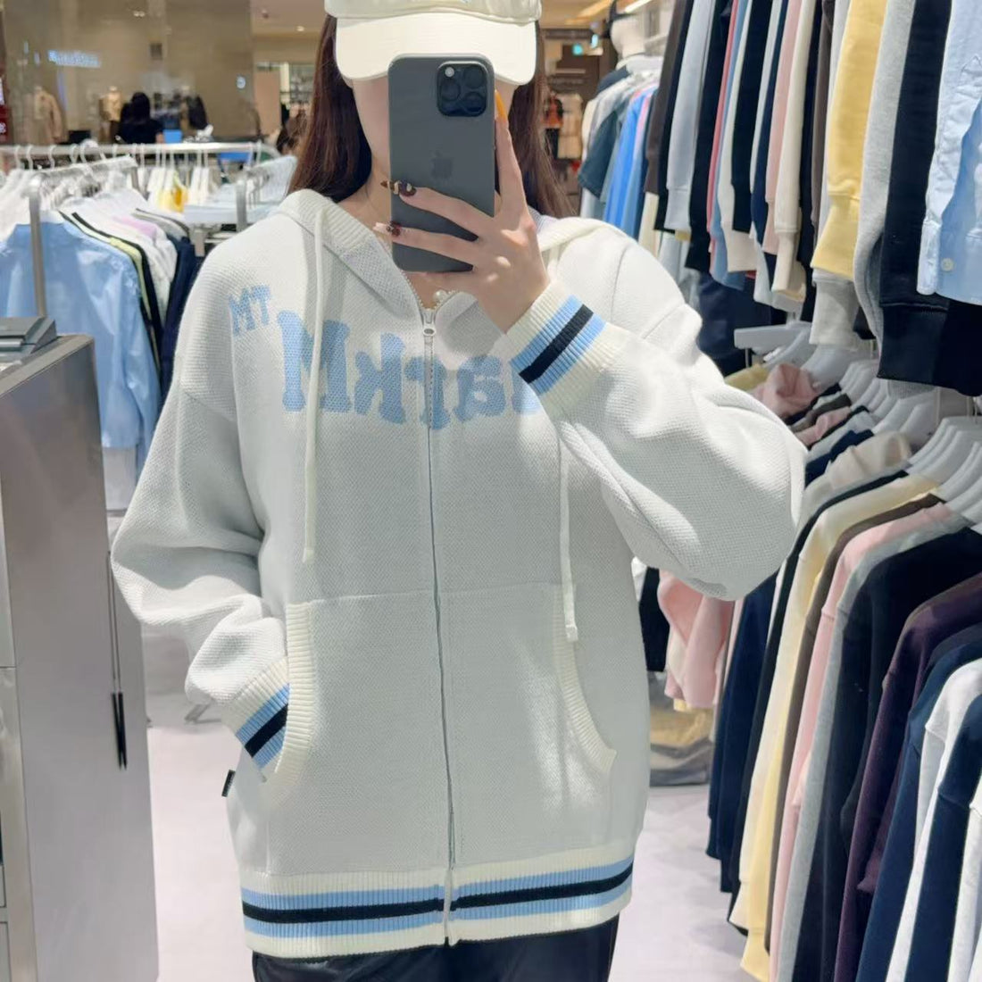 韓國 Markm KITTEN HOODIE ZIP-UP CARDIGAN【MA097】