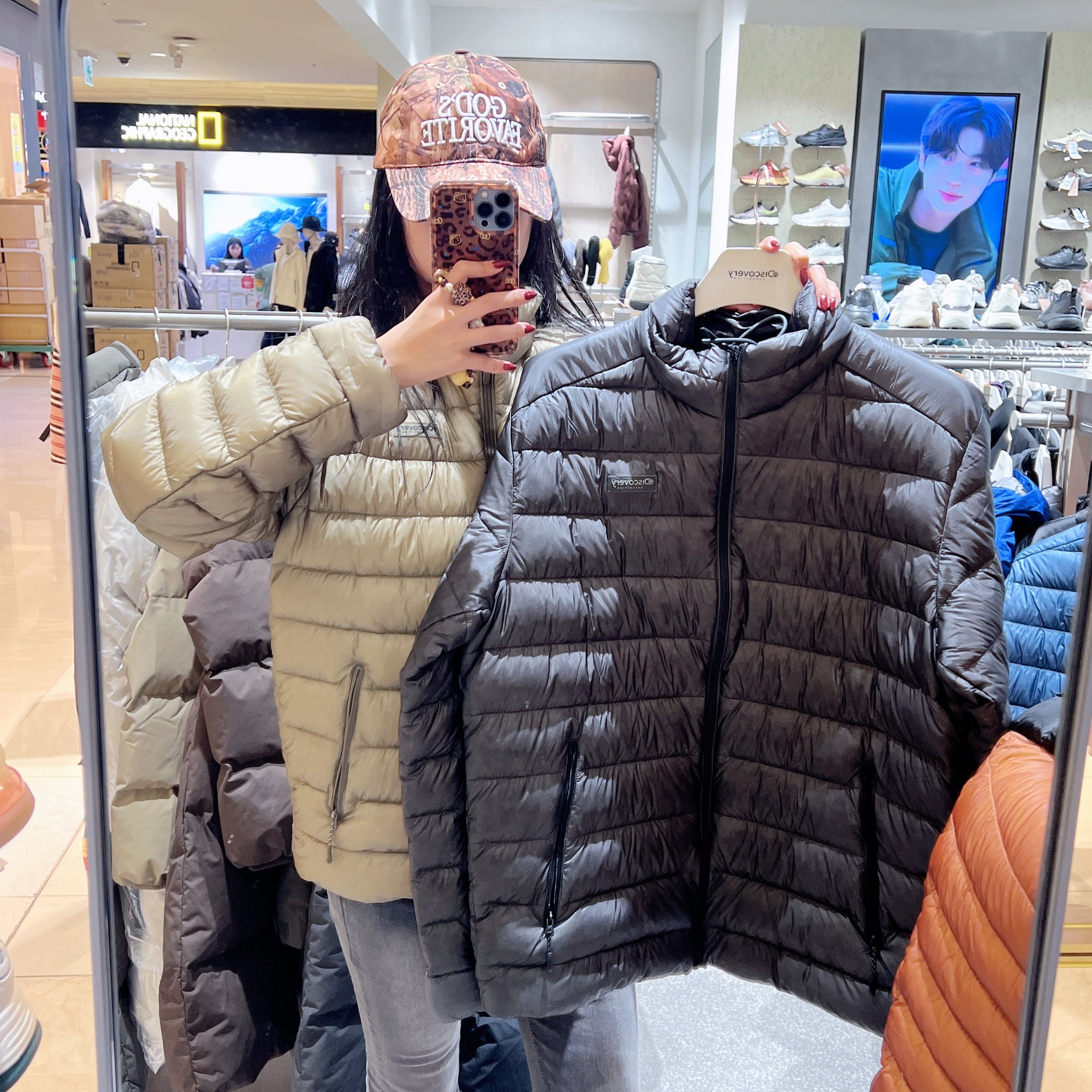 韓國 Discovery Men's Olbert Goose Down Lightweight Padding【DY069】