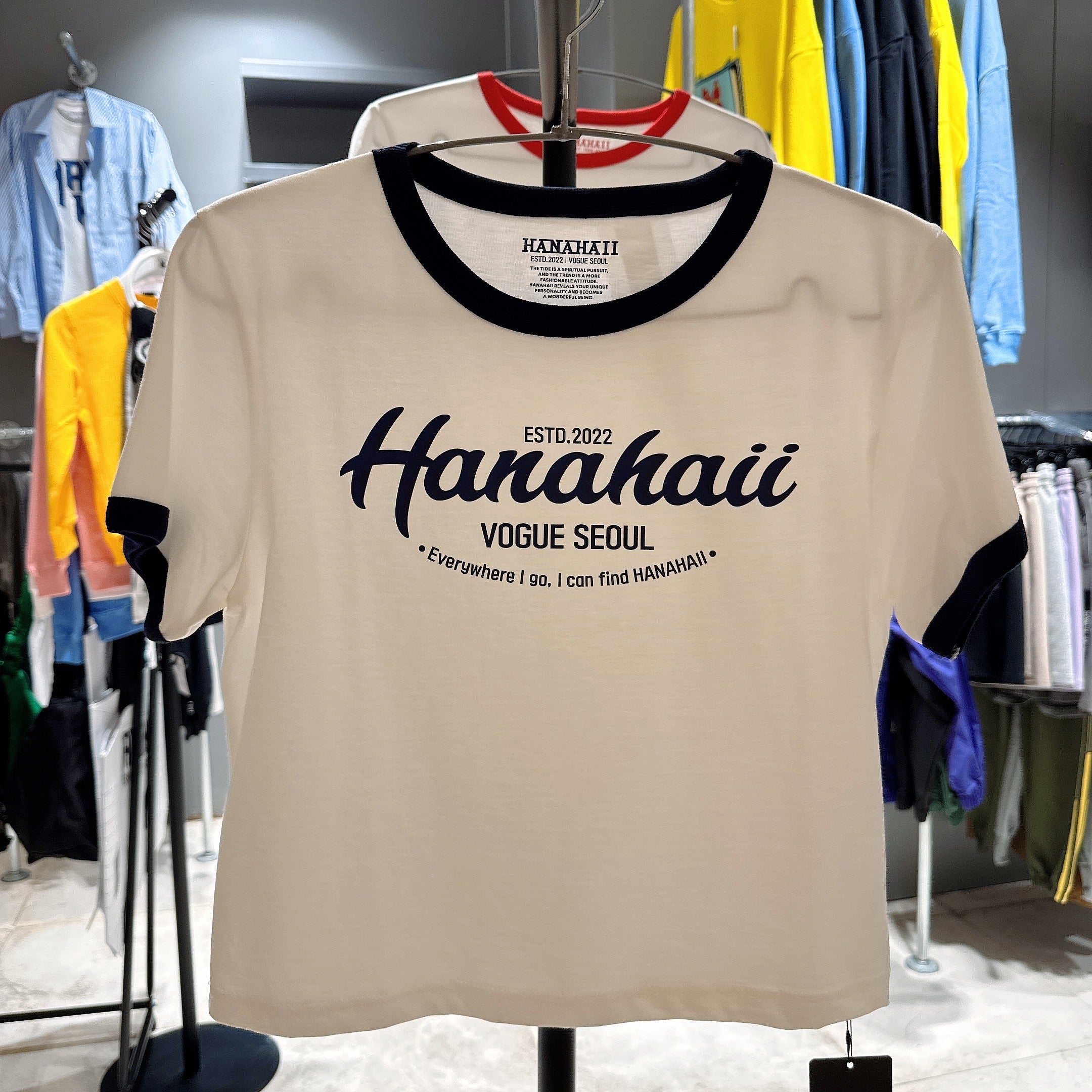 韓國 HANAHAII Original 短身 T-Shirt【HA053】