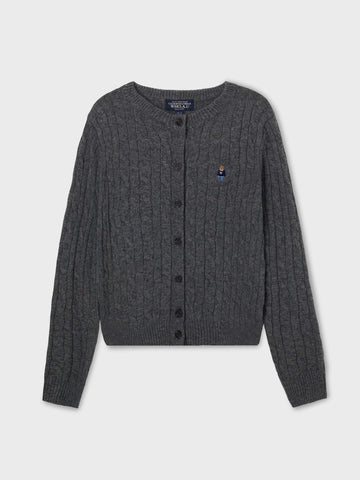 韓國 Who.A.U Steve Cable Cardigan【WA217】