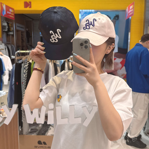 韓國 Wacky Willy Leo Satin Ball Cap【WW240】