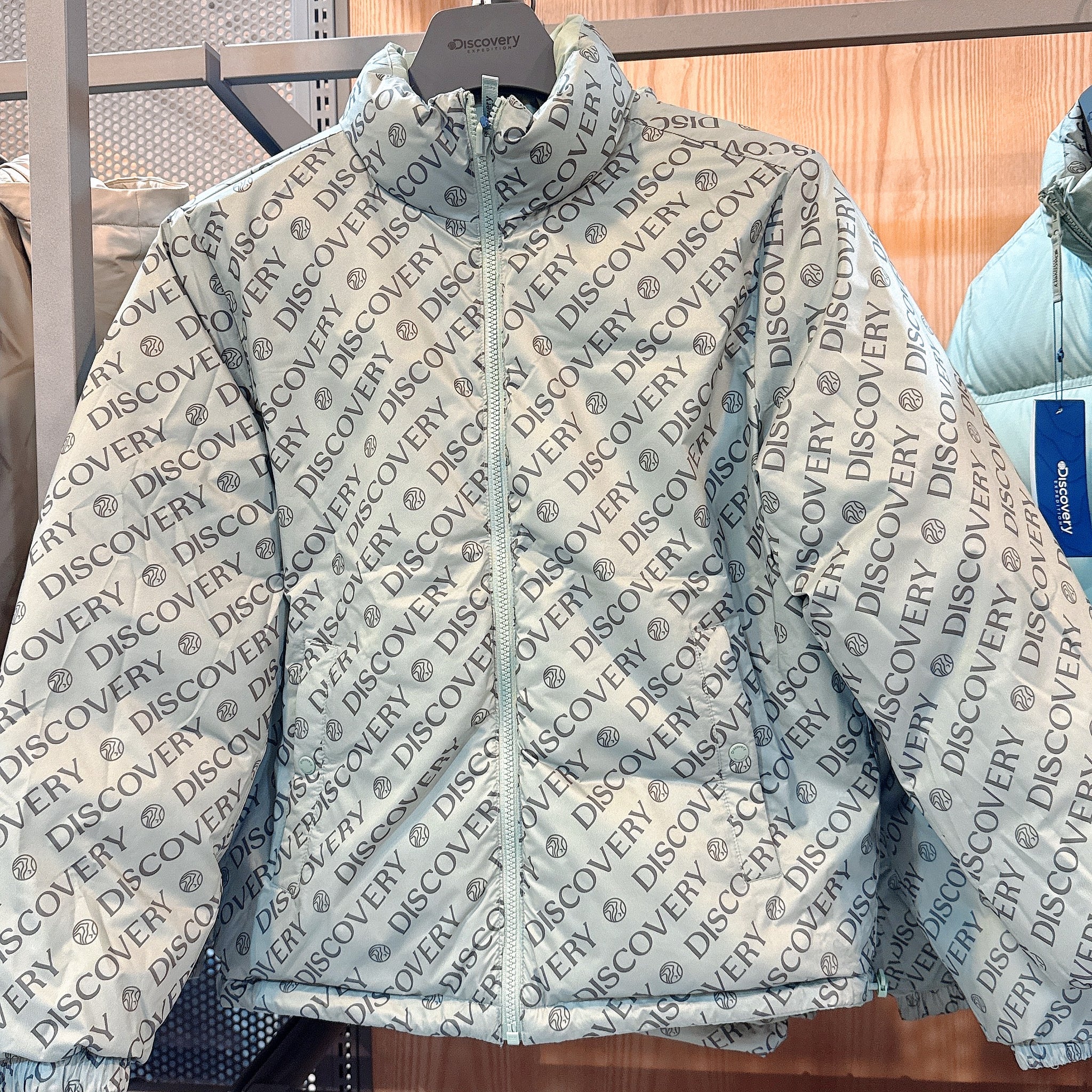 韓國 Discovery Choose One Of Three Glen Reversible Down Short Padding Styles (鵝絨)【DY191】