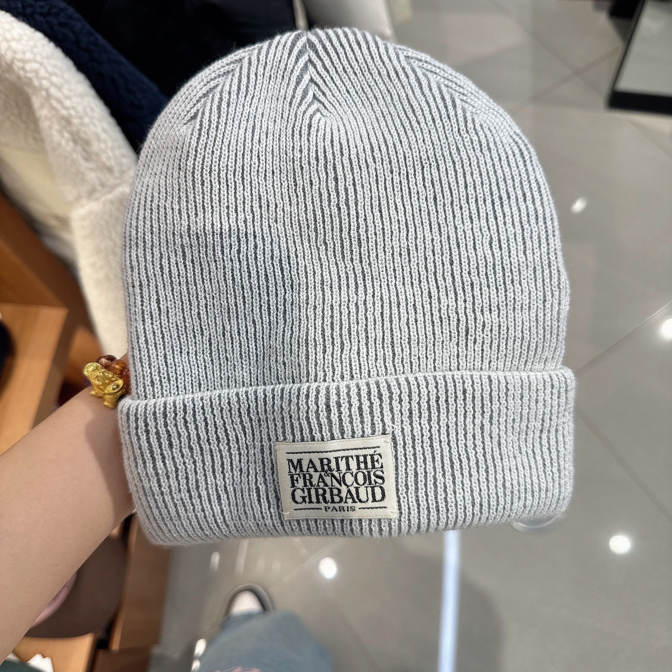 韓國 Marithe Francois Girbaud CLASSIC LOGO BEANIE【MF338】