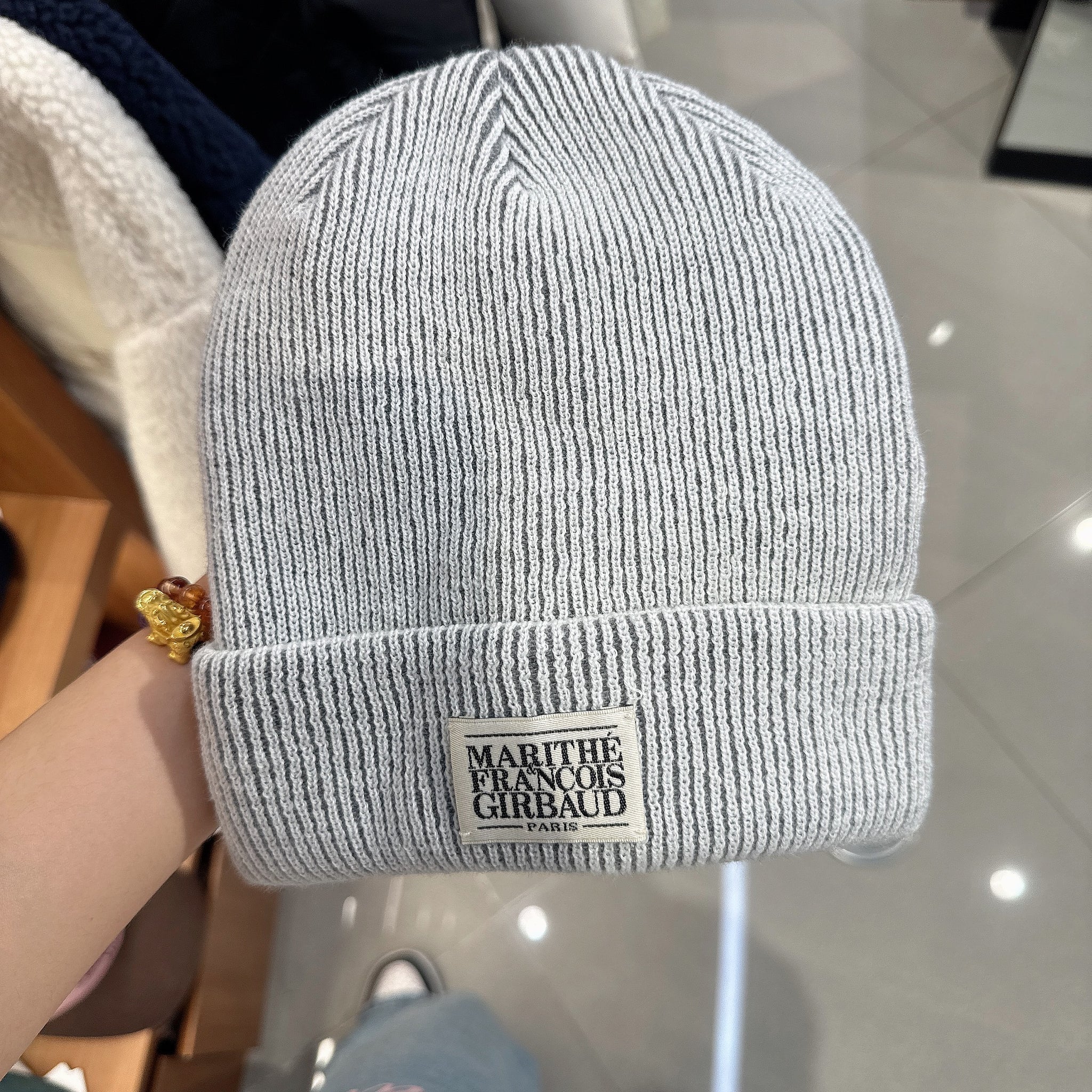 韓國 Marithe Francois Girbaud CLASSIC LOGO BEANIE【MF338】