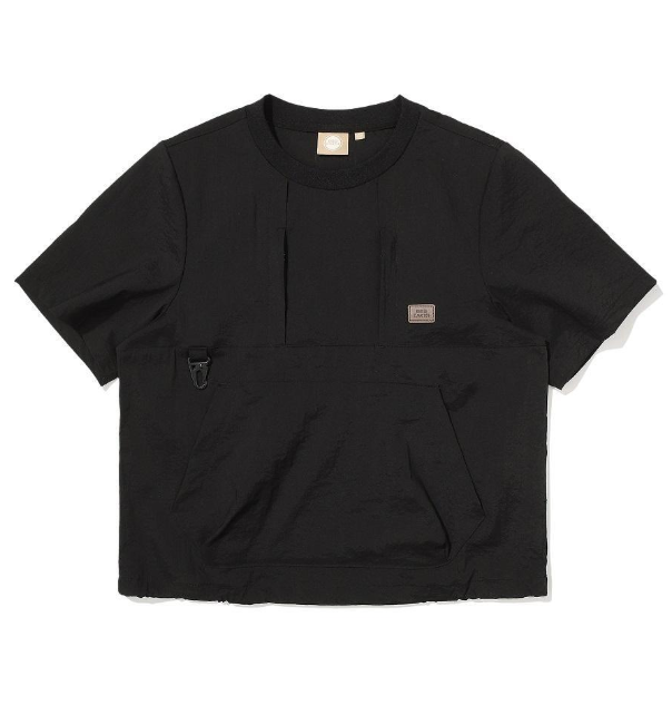 韓國 BBC Utility Woven Round T-Shirt【BC077】