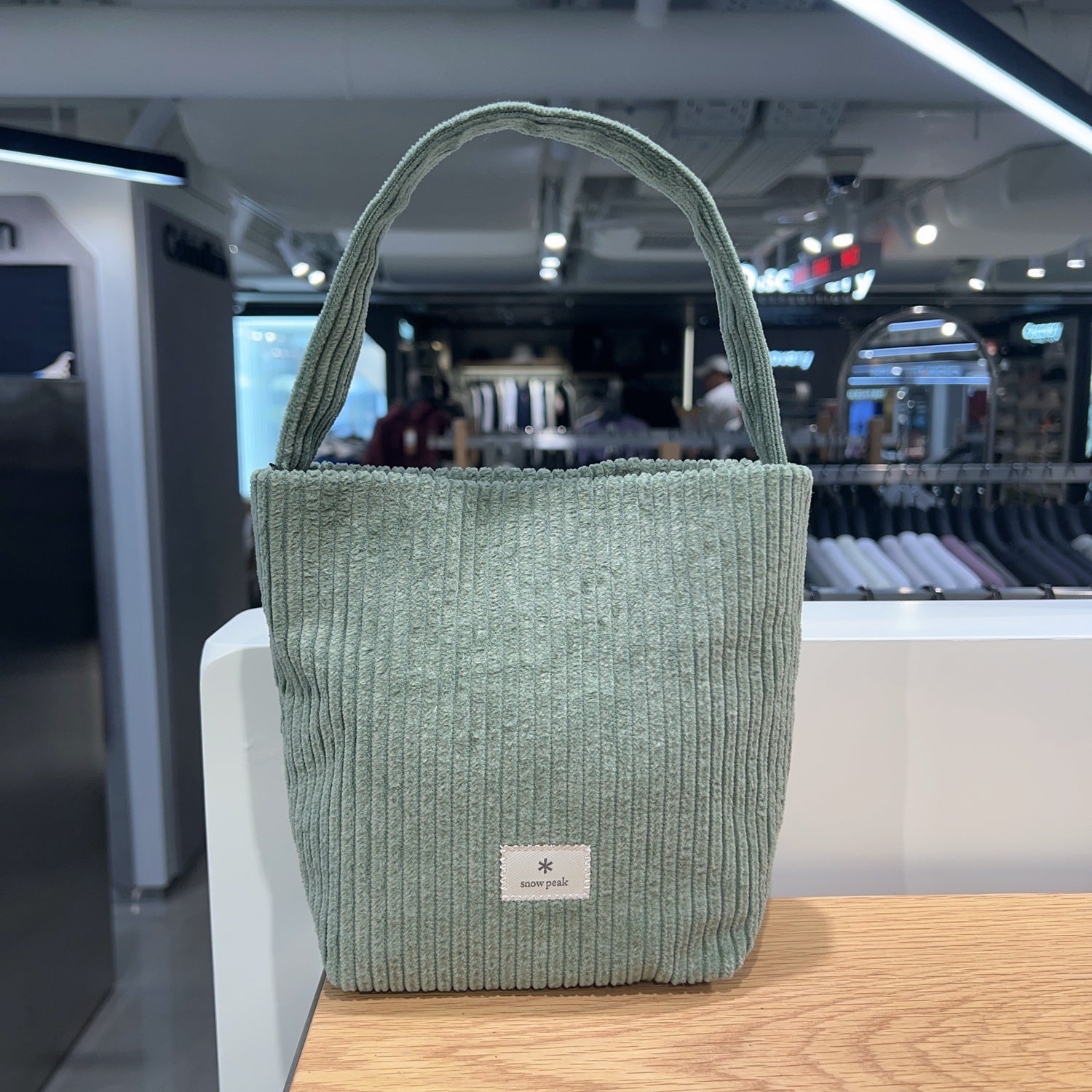 韓國 Snowpeak Corduroy Mini Tote Bag【SN006】