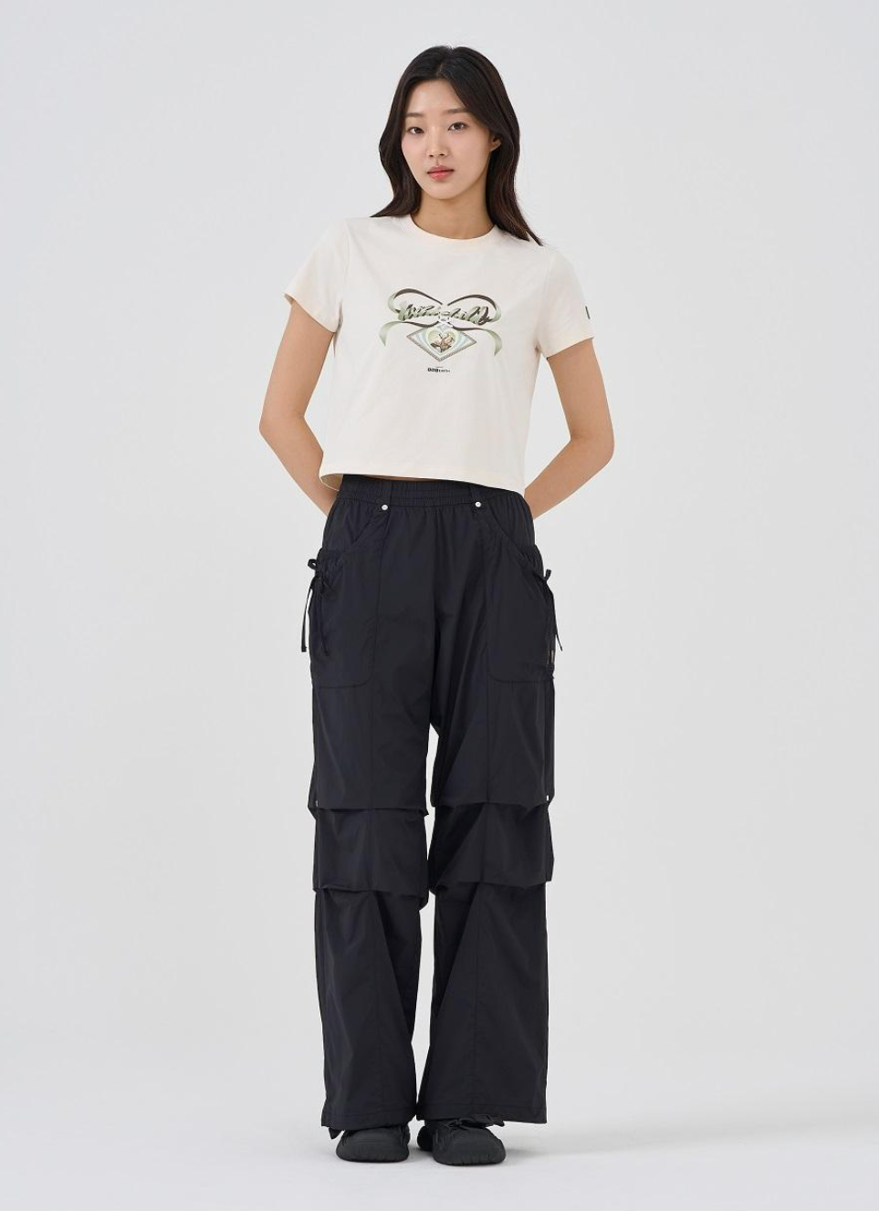 韓國 BBC W Double Pocket String Pants【BC124】