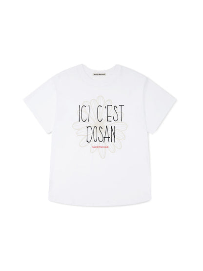 韓國 Mardi Mercredi Tshirt Flowermardi Dosan Exclusive【MM224】