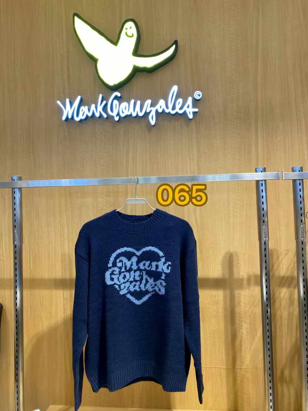 韓國 Mark Gonzales Heart Collection Graphic Knit【MG135】