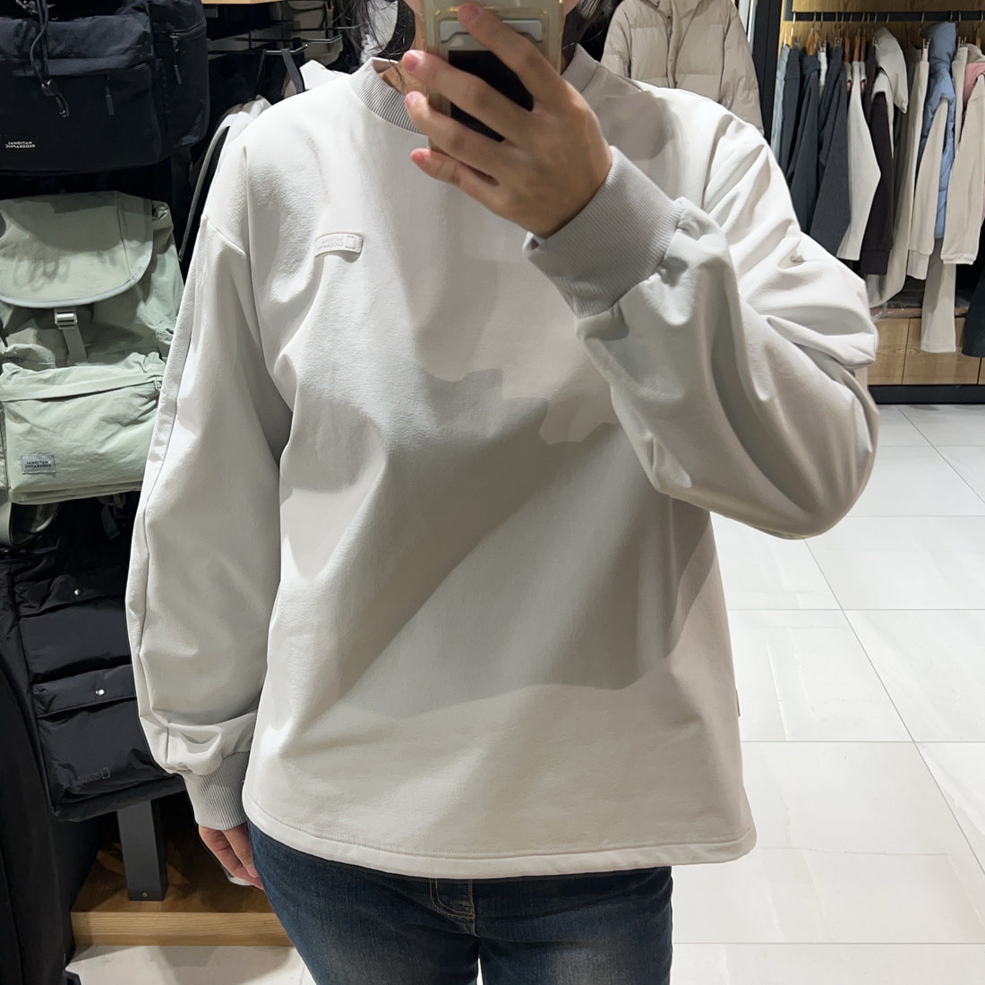 韓國 National Geographic Archelon Double Warm Fleece Woven Long Sleeves【NG316】