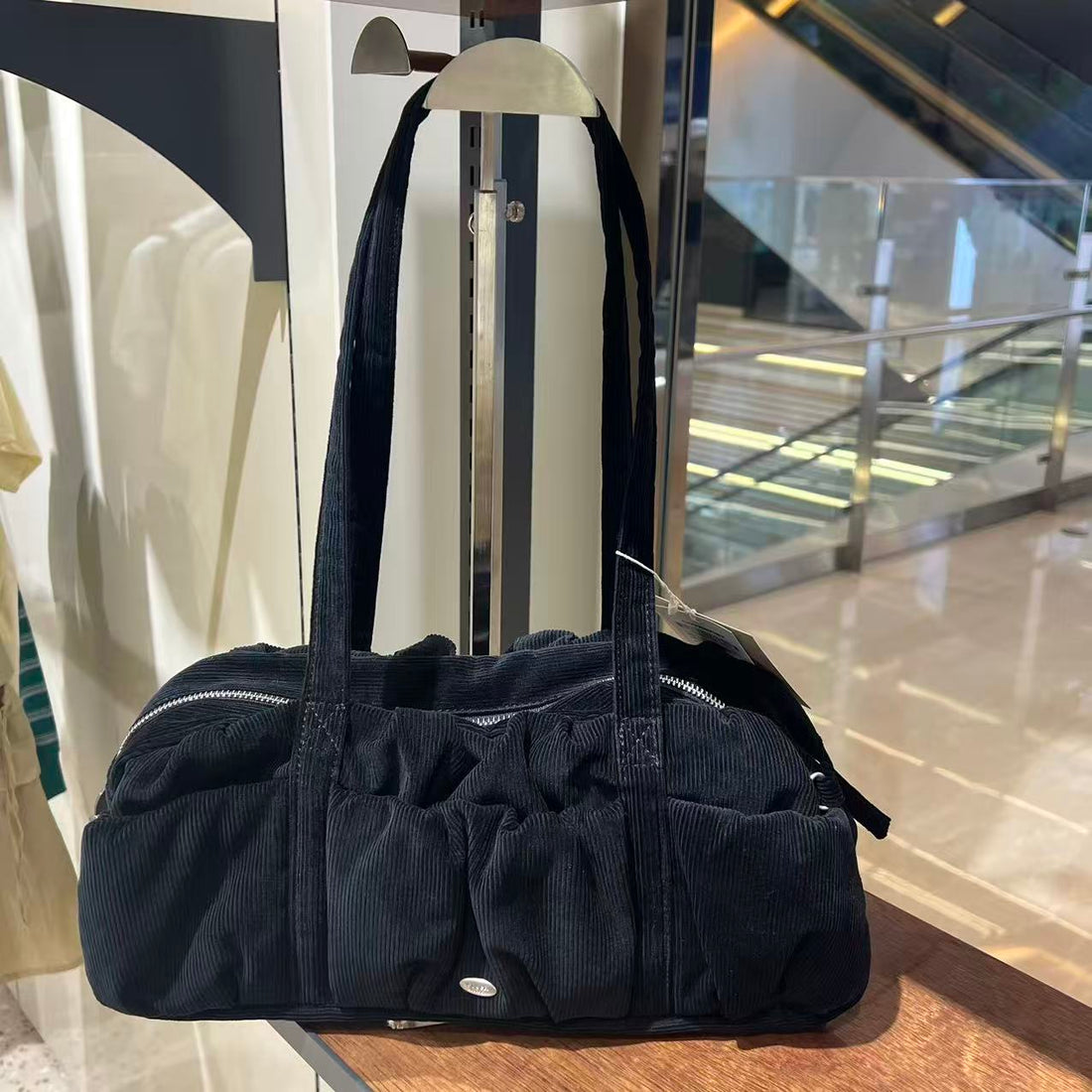 韓國 Covernat Cloverheart Bubble Corduroy Duffel Bag【CO006】