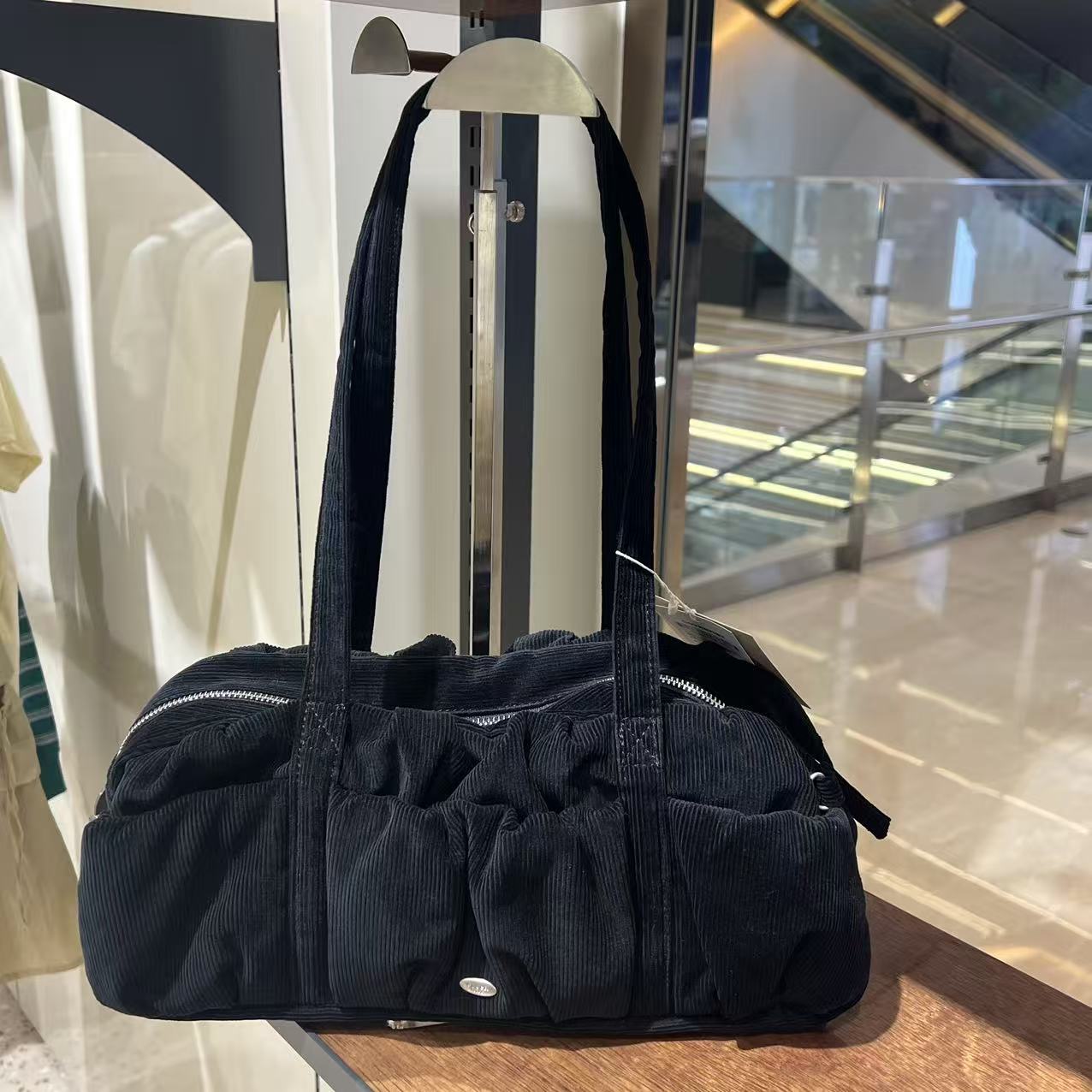 韓國 Covernat Cloverheart Bubble Corduroy Duffel Bag【CO006】
