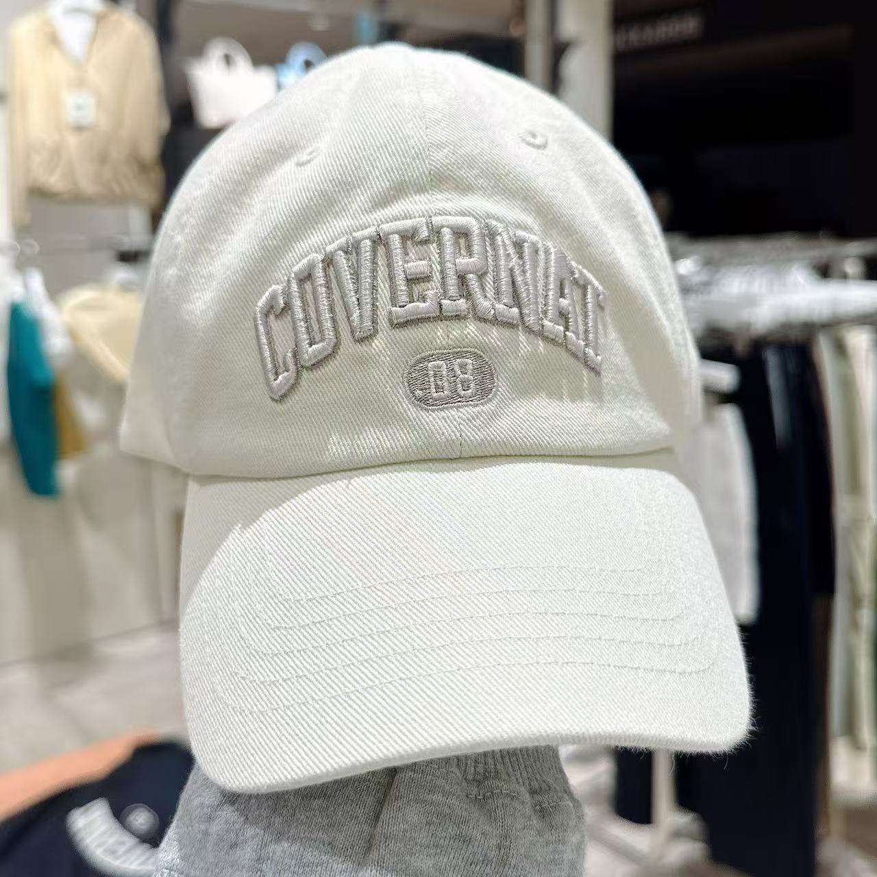 韓國 Covernat Arch Logo Volume Embroidery Ball Cap【CO085】