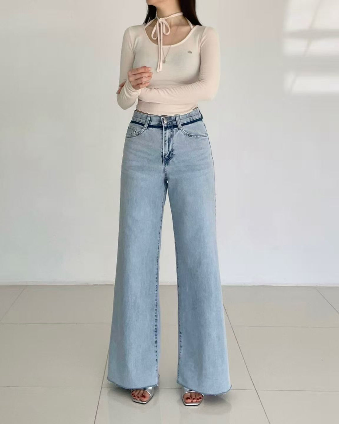 韓國 HowLuk 牛仔褲 (春季款)【H3006】