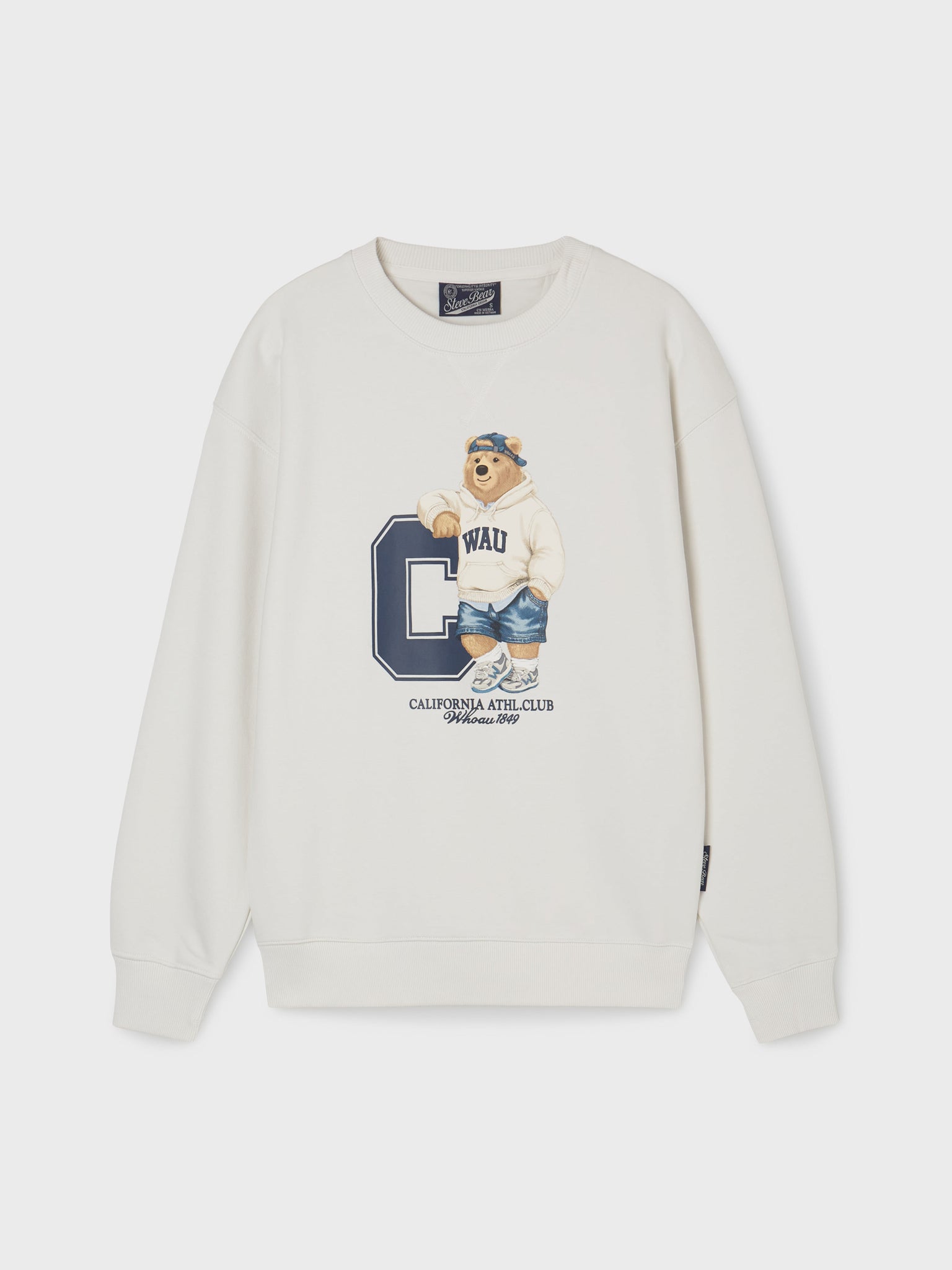 韓國 WhoAU Steve Photo Sweatshirt【WA295】