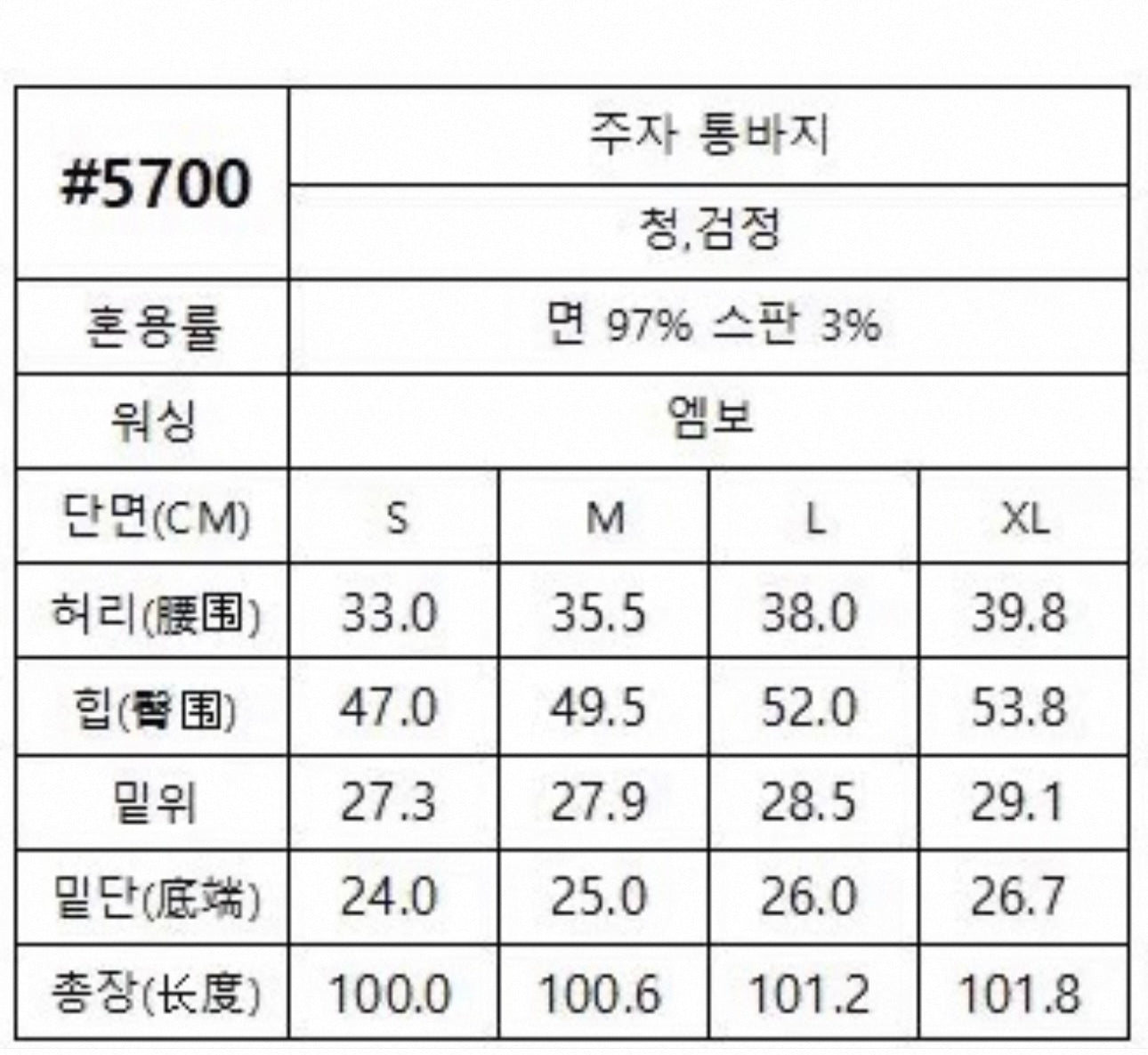 韓國 HowLuk 牛仔褲 (秋季款)【H5700】