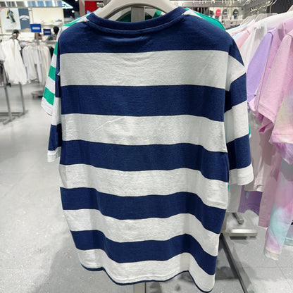 韓國 FILA KIDS Essential Stripe Short Sleeve T-Shirt【FA337】