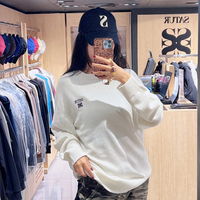韓國 Satur Lauren Classic Logo Knit【SR200】
