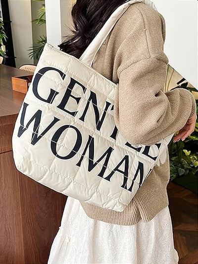 【現貨】泰國直送 Gentle Woman Large Puffer Bag【ST067】