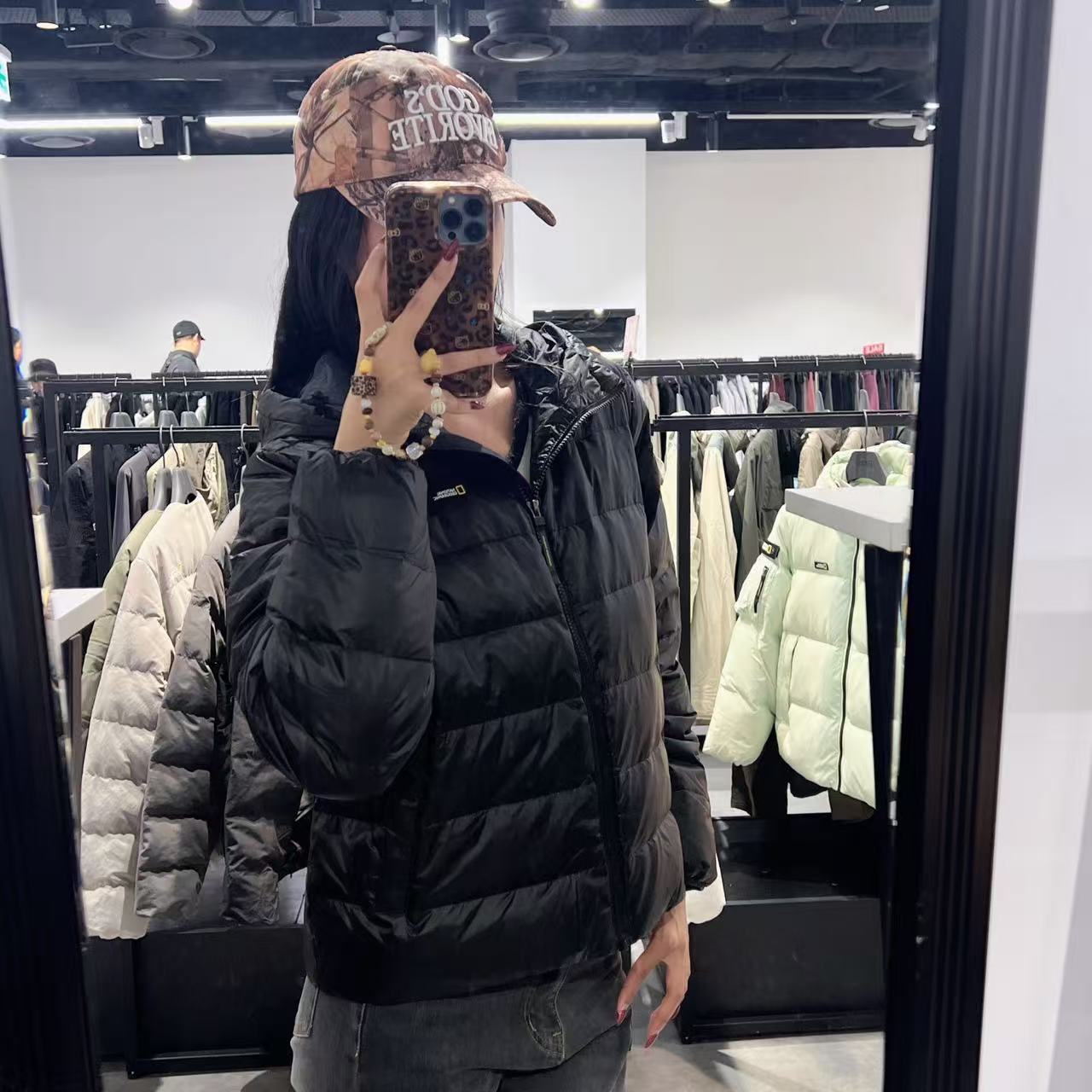 韓國 National Geographic Women's Milvus Lightweight Goose Down Hooded Jumper (鵝絨)【NG074】