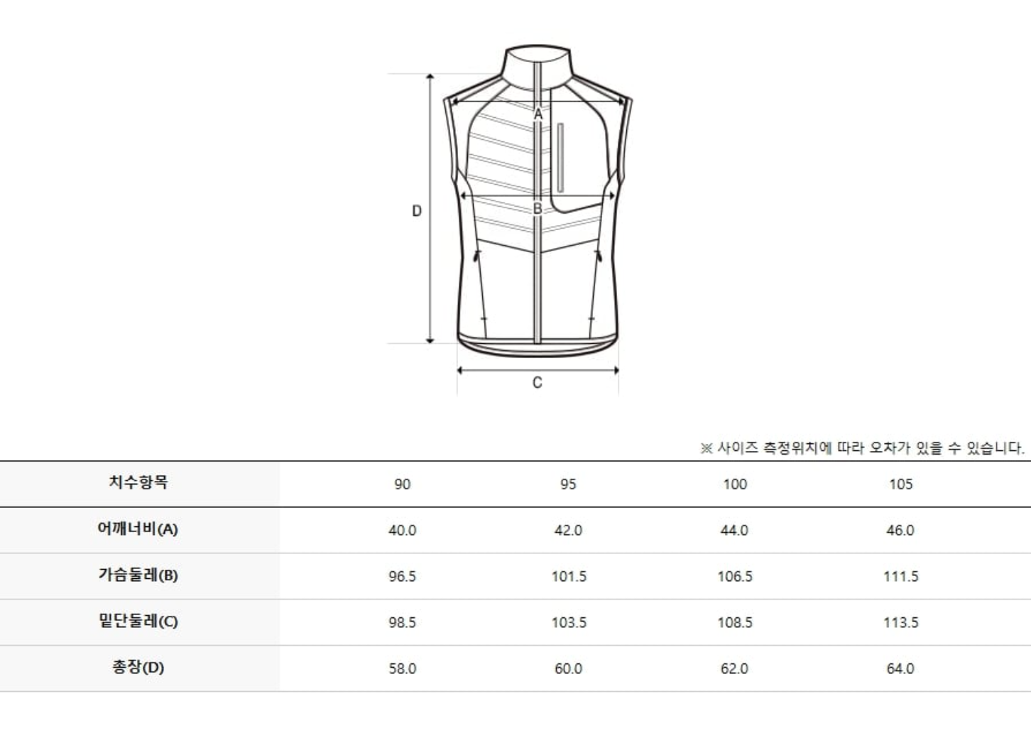 韓國 Discovery Women's Pixieber G Tube Down Padded Vest【DY072】