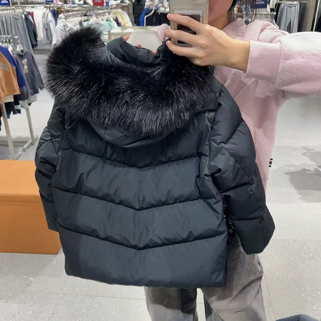 韓國 FILA Kids Uni Fur Middle Down (鵝絨)【FA068】
