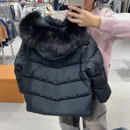 韓國 FILA Kids Uni Fur Middle Down (鵝絨)【FA068】