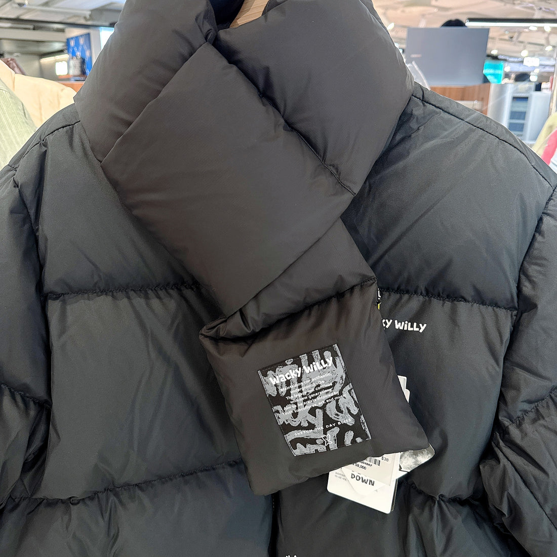 韓國 Wacky Willy Pertex Down Muffler (鴨絨)【WW116】