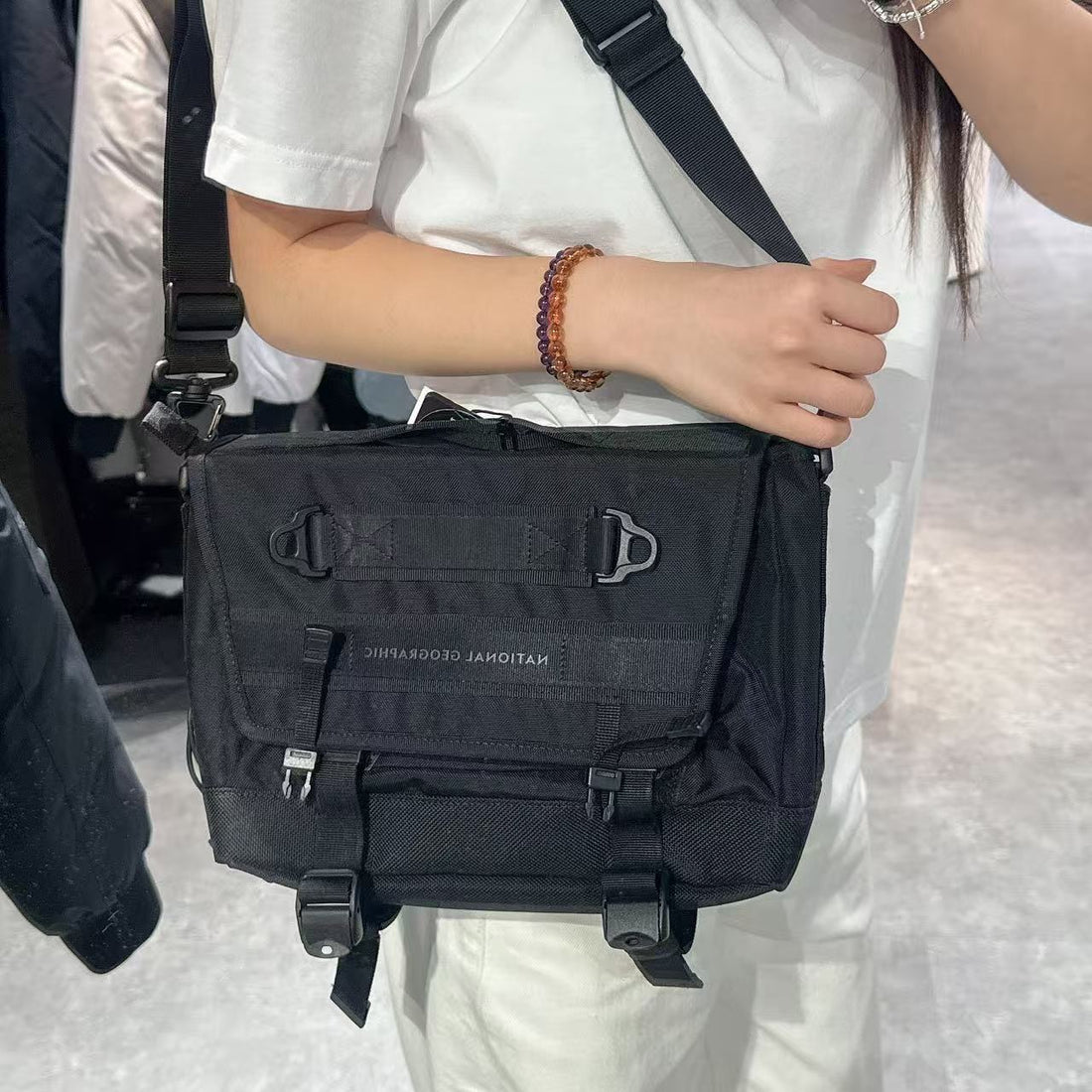 韓國 National Geographic Field Casual Crossbody Bag【NG175】
