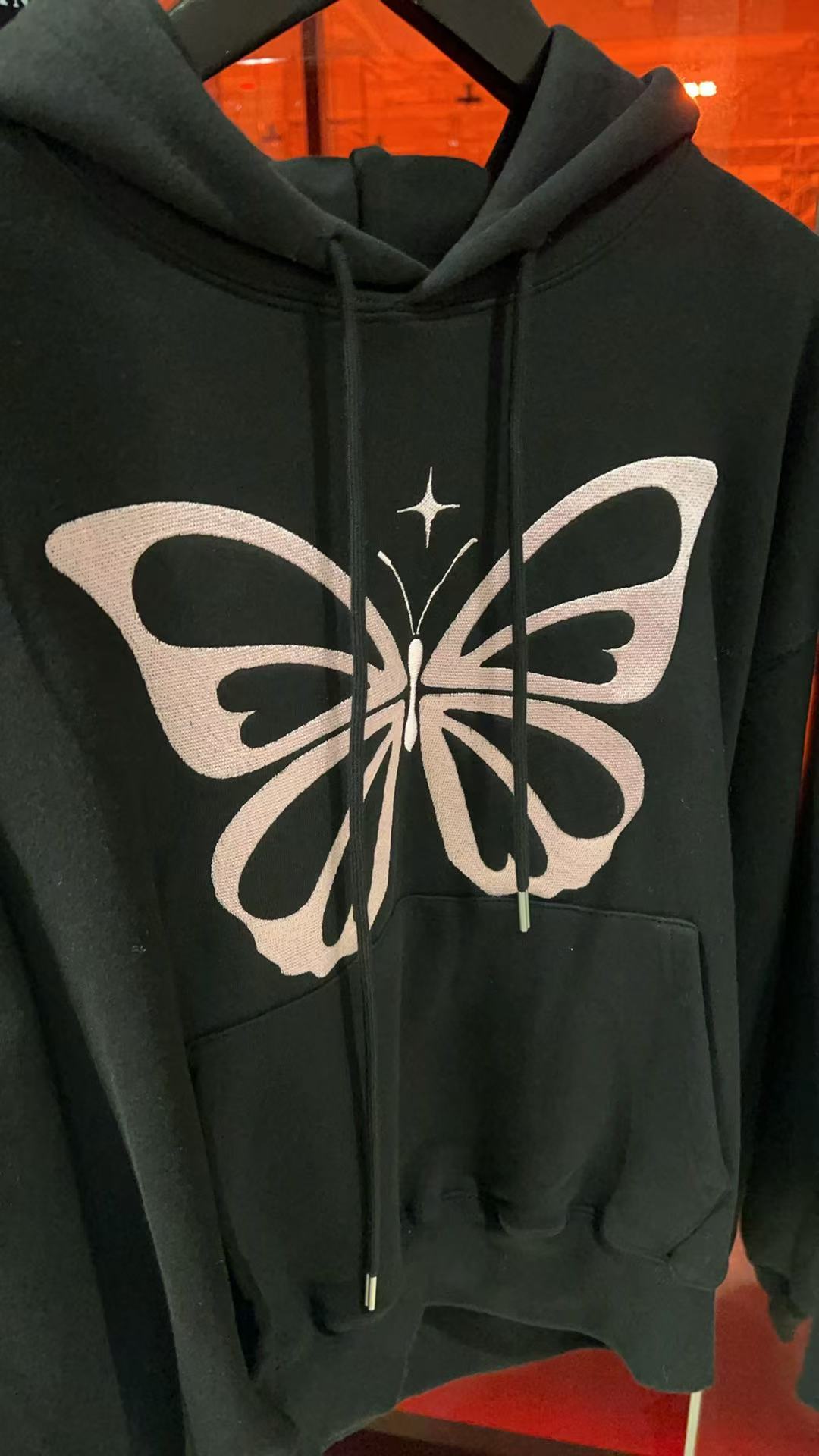 韓國 Nick Nicole Big Volume Butterfly Hoody【NK011】