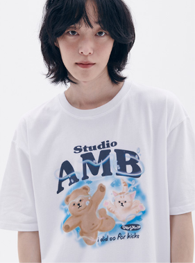 韓國 Ambler Underwater Graphic Short Sleeve T-Shirt【AR112】