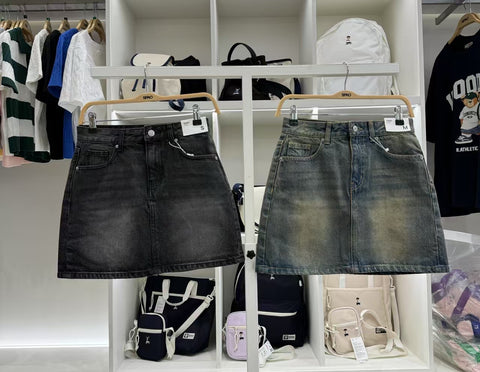韓國 SPAO Denim Mini Skirt【SP111】