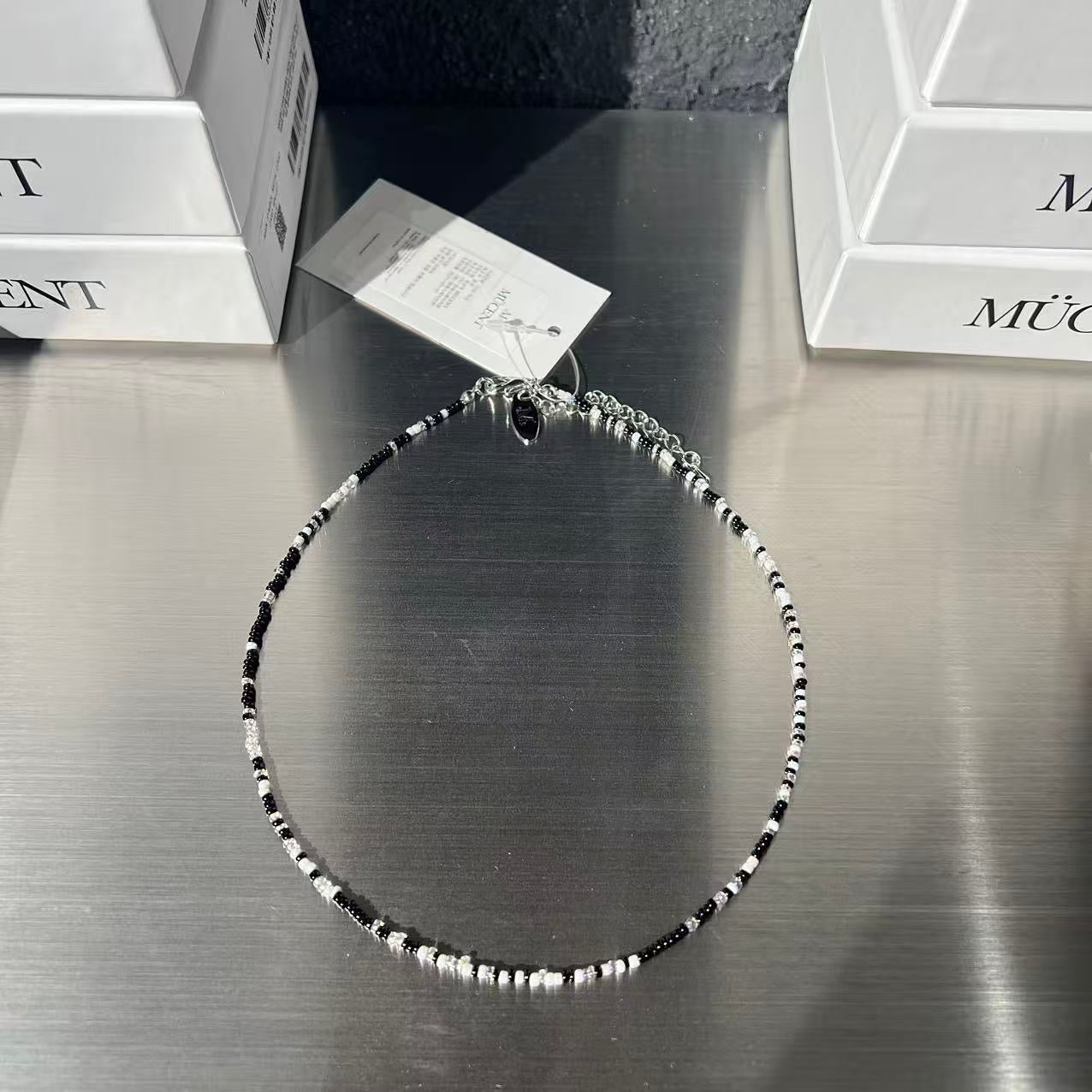 韓國 Mucent Leeds Signature Biz Necklace【MU112】