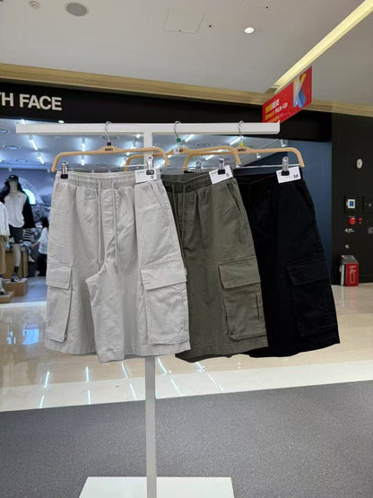 韓國 SPAO Light Cotton Cargo Bermuda Shorts【SP153】
