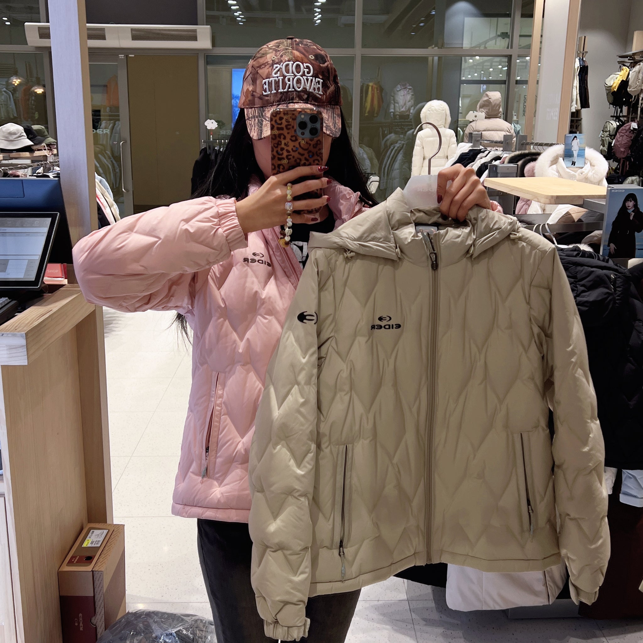 韓國 Eider Women's Thermolock Tube Slim Down Jacket (鵝絨)【ER084】