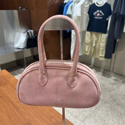 韓國 Covernat Cloverheart Classic Suede Tote Bag【CO010】