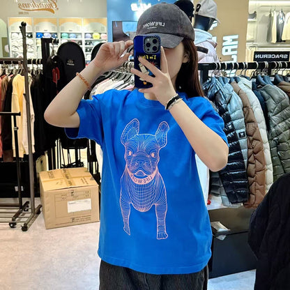 韓國 LifeWork Big Radog Short Sleeved T-shirt【LW042】