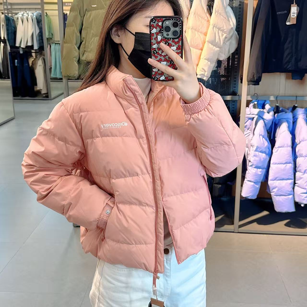 韓國 Discovery Women's Louis Goose Down Lightweight Padding (鵝絨)【DY166】