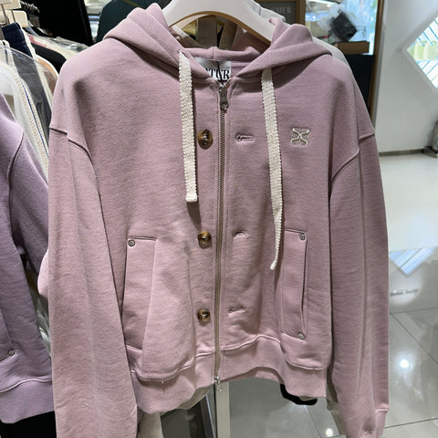 韓國 Satur Teo Cotton All Day Hood Zip-up【SR058】