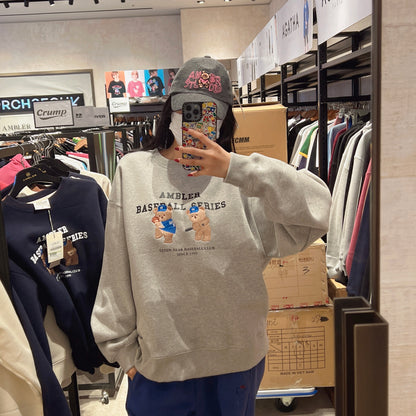 韓國 Ambler Unisex Play with Us Sweatshirt【AR041】 - STT Mall HK 靚太網購