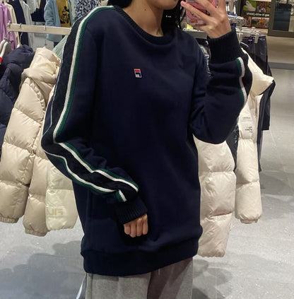 韓國 FILA Box Collection Knit Sweatshirt【FA222】