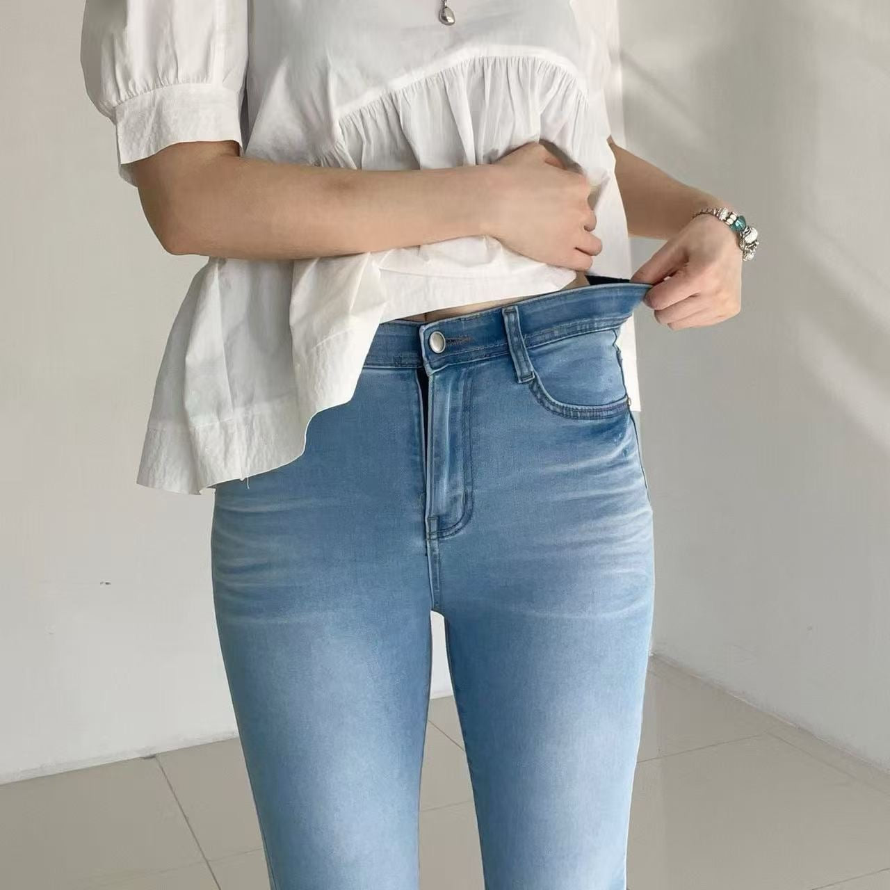 韓國 HowLuk 牛仔褲 (春季款)【H6088】