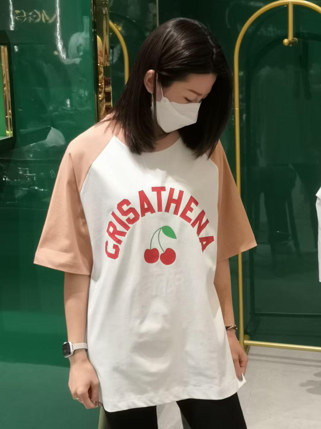 CrisathenaCherry T Shirt 【YS143】