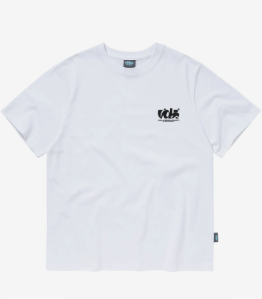 韓國 Video Jockey Small Logo T-shirt【VJ027】