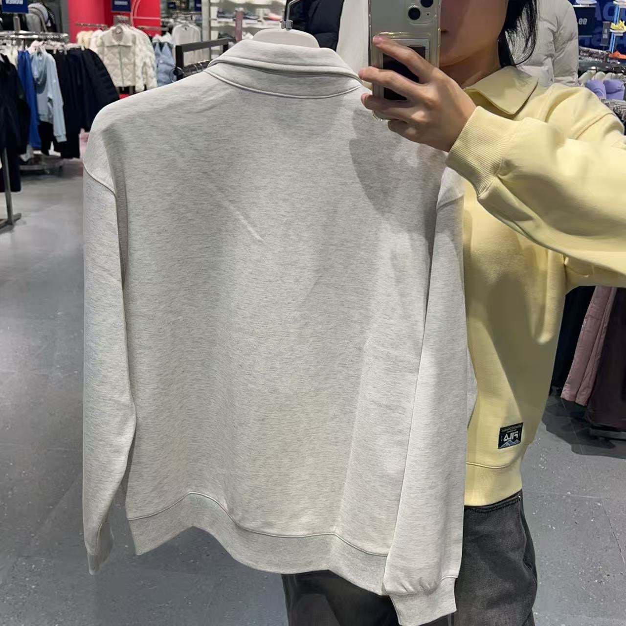 韓國 FILA Collar Half-Zip Long Sleeve【FA033】