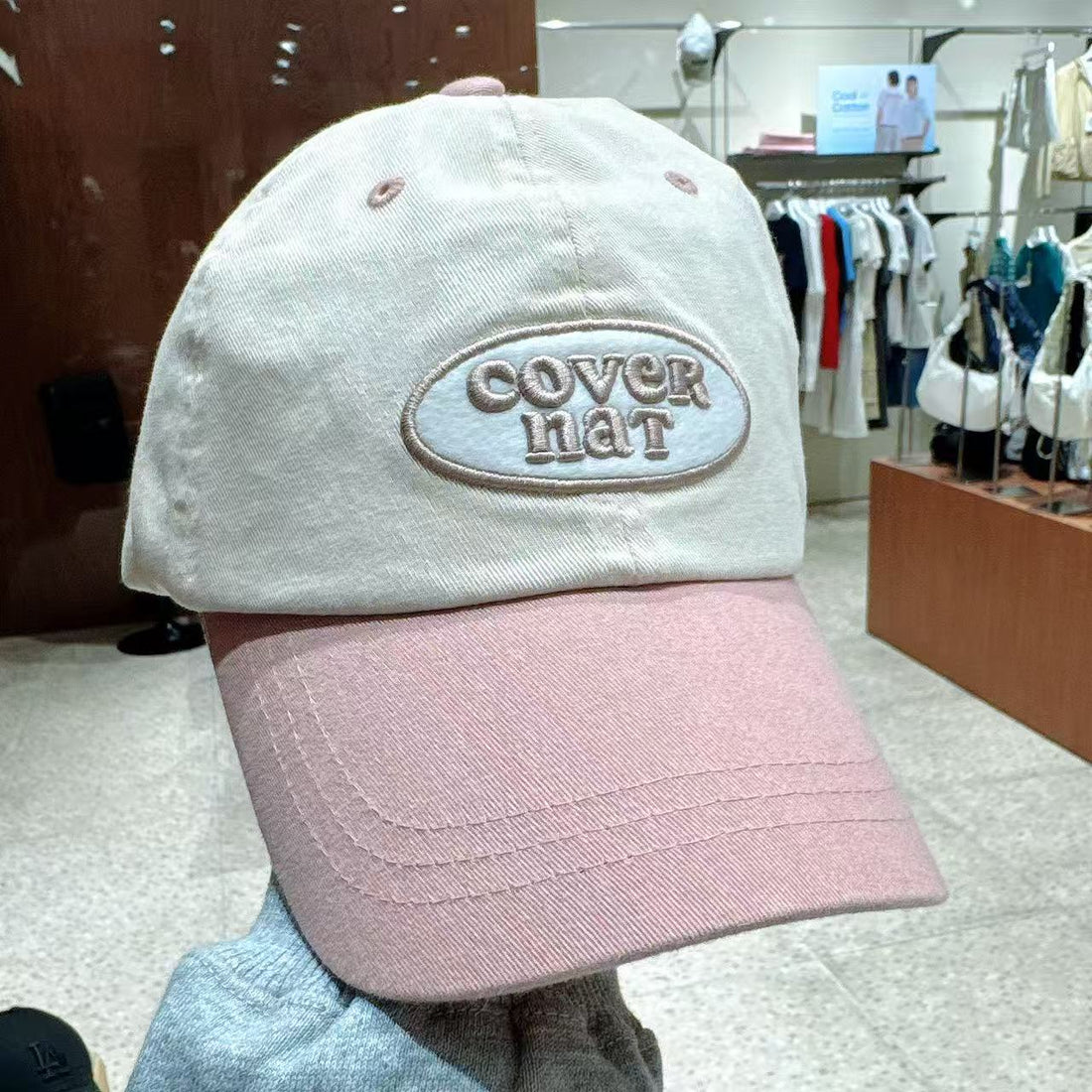 韓國 Covernat Cloverheart Cooper Logo Wappen Ball Cap【CO087】