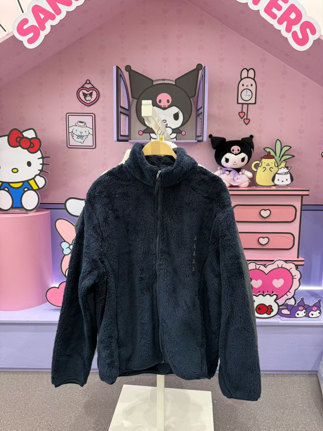 韓國 SPAO Basic Purple Zip-up【SP255】