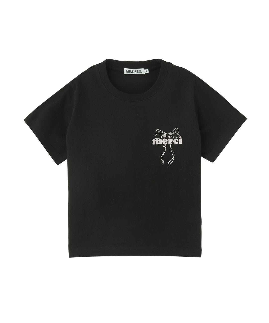 日本直送 MILKFED MERCI RIBBON COMPACT S/S TEE【SJ037】