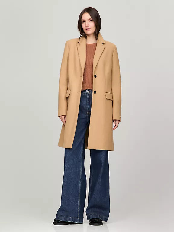 Tommy Hilfiger - Classic Wool-Blend Coat